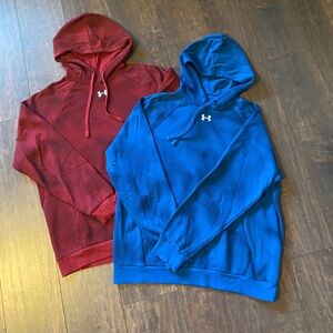 2 Men’s Under Armor Hoodies